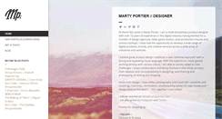 Desktop Screenshot of martyportier.com